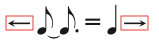 metronome-arrows-element
